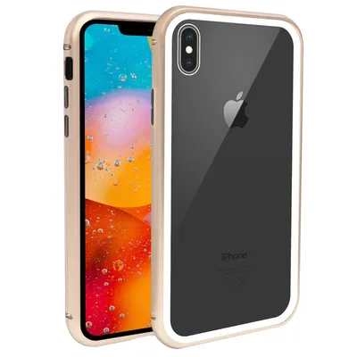 Replacement for iPhone Xs Rear Housing with Frame - Gold