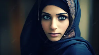 Мусульманский макияж глаз - 75 photo