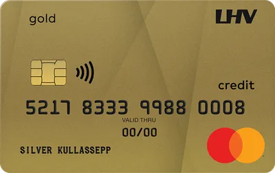 Золотая кредитная карточка · LHV