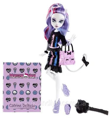 Кукла Monster High Кэтрин де Мяу Скарместр - New Scaremester Catrine DeMew  (ID#64721963), цена: 4000 ₴, купить на Prom.ua