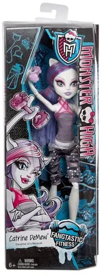 Стоит ли покупать Кукла Monster High Фантастический фитнес Катрин Де Мяу,  26 см, CHW76? Отзывы на Яндекс Маркете