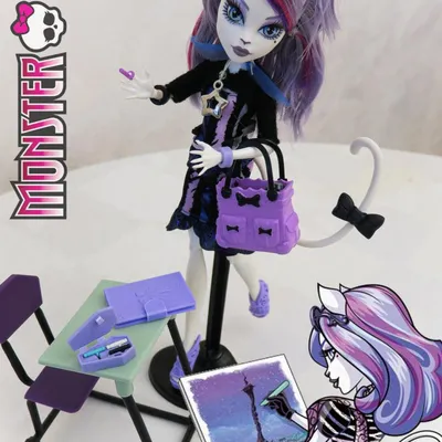 Кукла Monster High Новый скарместр Катрин Де Мяу – купить в Москве, цена 3  500 руб., продано 25 февраля 2020 – Игрушки и игры