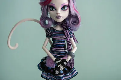 Раскраска Monster High: Кэтрин де Мяу | Раскраски для детей печать онлайн