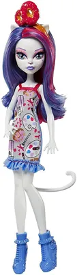 Купить кукла Monster High Катрин де Мяу из серии Десерт DXX75, цены на  Мегамаркет