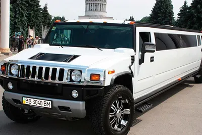 Лимузин Hummer H2 белый