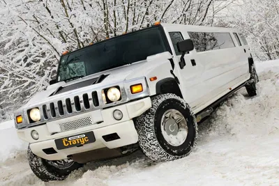 Аренда лимузина Hummer H2 белого цвета