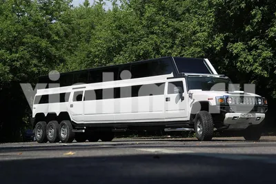 WiMi Модель машины Hummer лимузин