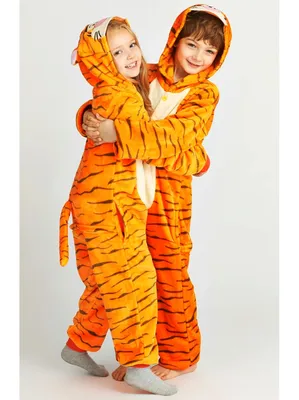 Кигуруми Тигр для взрослых комбинезон пижама купить по цене 1579 ₽ в  интернет-магазине KazanExpress