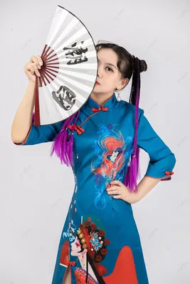 Национальный костюм китая рисунок - 41 фото