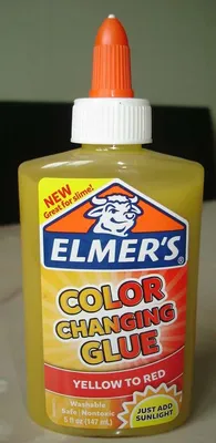 Клей для слаймов Elmer's/Элмерс (желтый-красный), 147мл — Интернет-магазин  Creative Box — Милая Канцелярия, Подарки