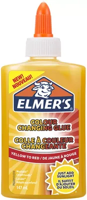 Клей для слаймов ELMERS прозрачный с блестками Красный 177 мл, 21...