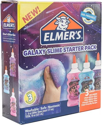 Elmers Клей Элмерс для изготовления блестящих слаймов изморось США Elmer's  Slime (ID#1158263851), цена: 680 ₴, купить на Prom.ua
