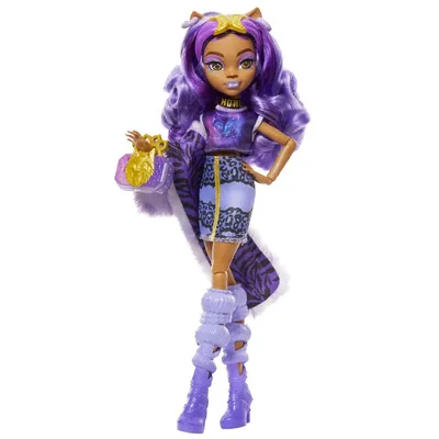 Кукла Монстр Хай Клодин Вульф Она Живая Monster High Clawdeen Wolf Y0422 —  Купить на BIGL.UA ᐉ Удобная Доставка (1376740032)