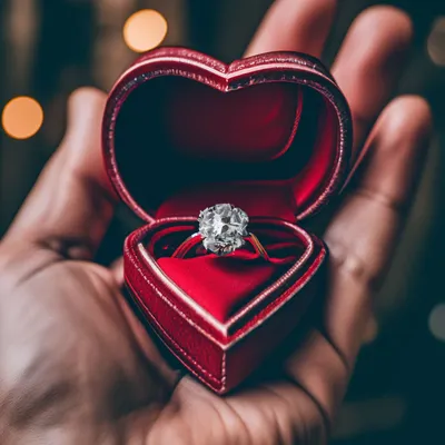Красивое обручальное кольцо с …» — создано в Шедевруме