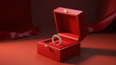 Золотое кольцо в коробочке - 57 фото