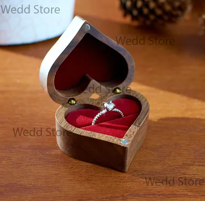 Коробочки для свадебных колец - заказать в интернет-магазин Pion-decor
