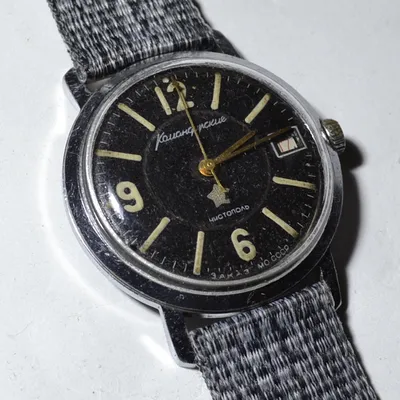 Часы СССР Командирские 18 камней стоп секунда|Купить недорого в Москве
