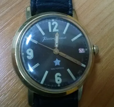 Файл:Командирские часы самой первой модели (1965 год).jpg — Википедия