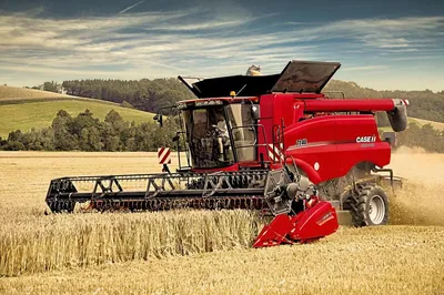 Однороторные зерноуборочные комбайны CASE IH Axial-Flow 150 | Роторные  комбайны