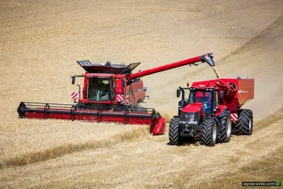 Комбайны Case IH Axial-Flow: система очистки