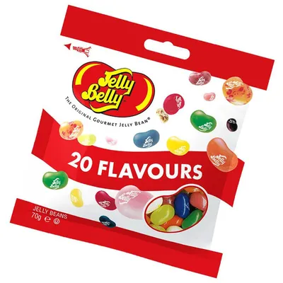 Конфеты Jelly Belly 20 вкусов 70 гр. - отзывы покупателей на маркетплейсе  Мегамаркет | Артикул: 600001958018