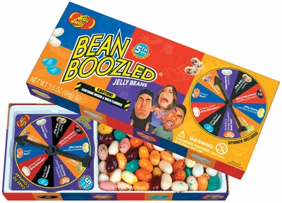 Набор драже Jelly Belly Bean Boozled c рулеткой 6 версия 100гр купить  продукты с быстрой доставкой на Яндекс Маркете