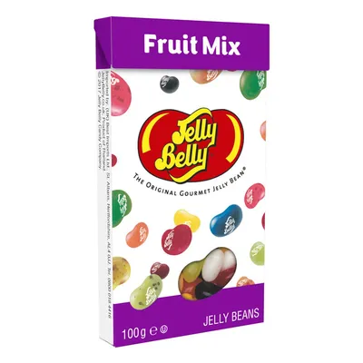 Мармелад Шоу - магазин необычных сладостей в Москве - Конфеты Jelly Belly  коробка Фруктовое ассорти 100 гр. + Sours 100 гр. (2 шт.)