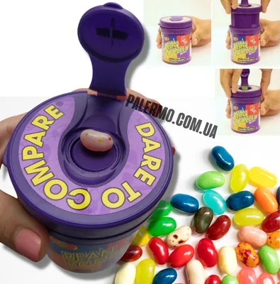 Драже жевательное Jelly Belly Bean Boozled (игра с крутящимся диском), 100  г - Цена в Москве