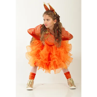 Карнавальный костюм для девочки Белка - Белочка Стиль - купить в  интернет-магазине Solnyshko.kiev.ua