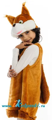 Детский карнавальный костюм Белочка (крошки) р.26 281 в интернет магазине