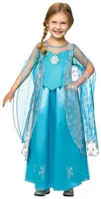 Карнавальный костюм «Эльза», сатин р. 32, рост 122 см | Шары39.рф | Доставка