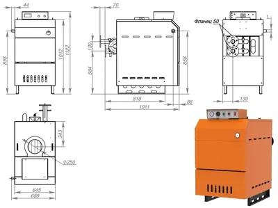 Газовый котел отопления Элемент Комфорта, Комфорт 10, одноконтурный Цена:  26 030 ₽ Купить с доставкой по Москве и России