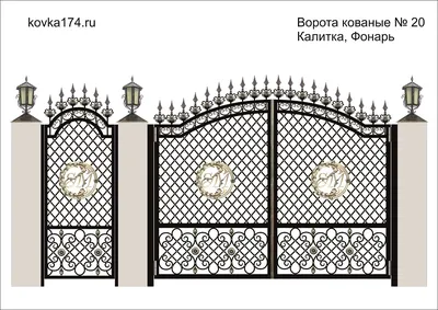 Виды кованых ворот: по стилю, материалам, форме, рисунку и оформлению