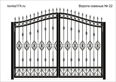 ▷ Кованые ворота фотографии | Картинки и фото кованых ворот