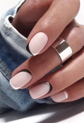 Новогодний френч 2021 - топовые фото-новинки красивого маникюра! | Manicura  de uñas, Manicura, Manicura para uñas cortas