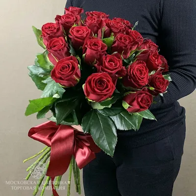 Букет из красных гвоздик - заказать доставку цветов в Москве от Leto Flowers