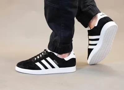 Кроссовки Adidas Gazelle OG Black White (Адидас Газели черно-белые) мужские  и женские размеры (ID#1489777758), цена: 2250 ₴, купить на Prom.ua