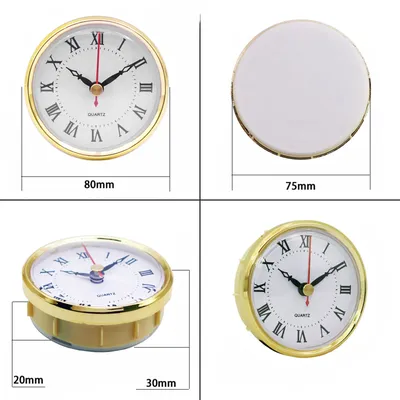 Часы настенные круглые классика светлые H0182 dd24 см купить недорого в  интернет-магазине товаров для декора Бауцентр