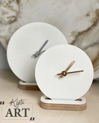 Деревянные круглые часы на стену - купить в Москве по выгодной цене 1170 ₽