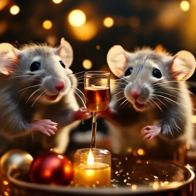 Крыса - это не игрушка / Новый Год :: помощь :: праздник :: крыса ::  домашние животные :: животные / смешные картинки и другие приколы: комиксы,  гиф анимация, видео, лучший интеллектуальный юмор.