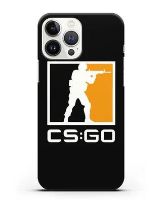 Чехол с логотипом CS GO для iPhone 13 Pro Max силиконовый купить недорого в  интернет-магазине Caseme