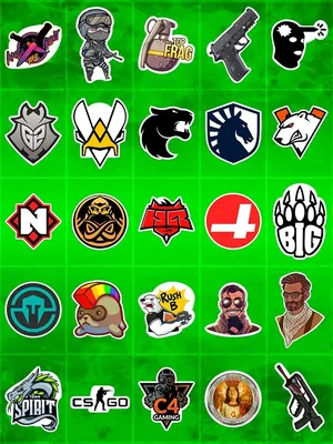 Sticker Rush Стикеры наклейки на телефон стикерпак CSGO CS GO кс го ксго