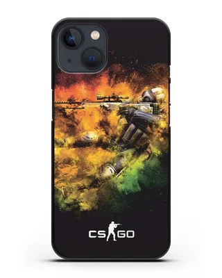 Чехол CS GO снайпер террорист для iPhone 13 Mini силикон купить недорого в  интернет-магазине Caseme