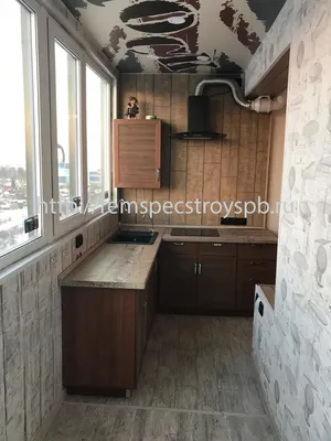 Балкон, совмещённый с кухней: оптимизируем пространство | «Московские окна»
