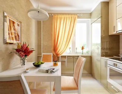 Дизайн маленькой кухни с балконом - 70 фото