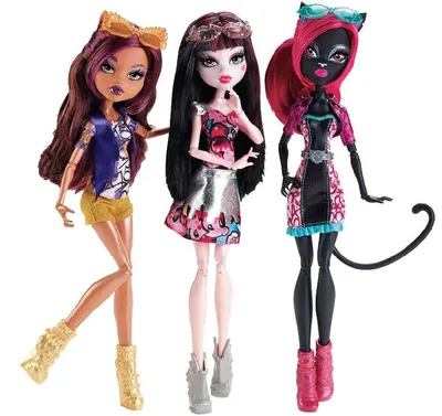 Кукла Monster High Кэтти Нуар (Catty Noir) - Бу Йорк, Бу Йорк (Boo York,  Boo York) — купить в интернет-магазине по низкой цене на Яндекс Маркете