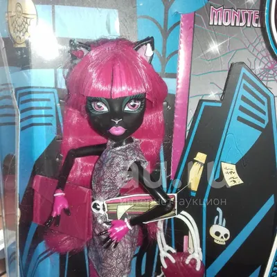 Коллекционная кукла Монстр Хай Кэтти Нуар, Новый скарместр - Monster High  Catty Noir