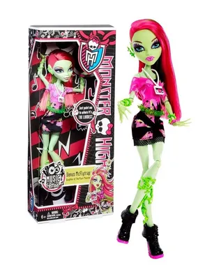 Кукла Monster High Коффин Бин Венера МакФлайтрап, 27 см, CBX50 — купить в  интернет-магазине по низкой цене на Яндекс Маркете