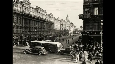 Невский проспект, Ленинград / Nevsky Prospekt, Leningrad: 1930s годы -  YouTube