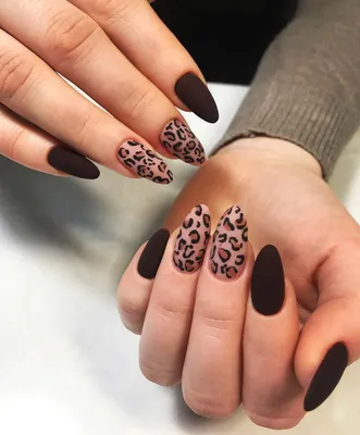 Леопардовый маникюр – идеи дизайна ногтей и этапы выполнения